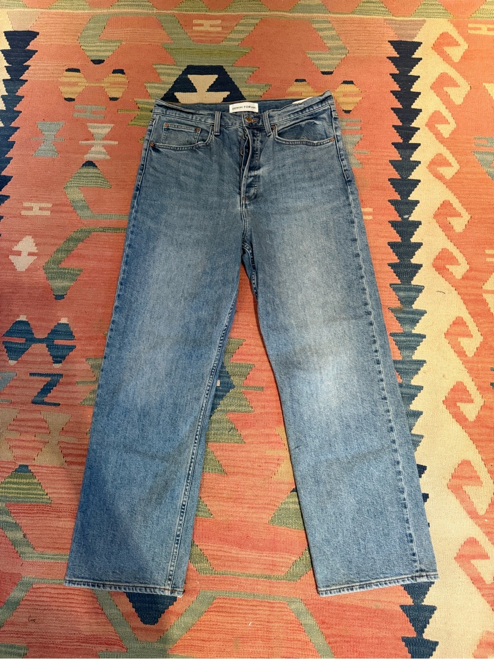 Denim forum Arlo high rise straight - size 32